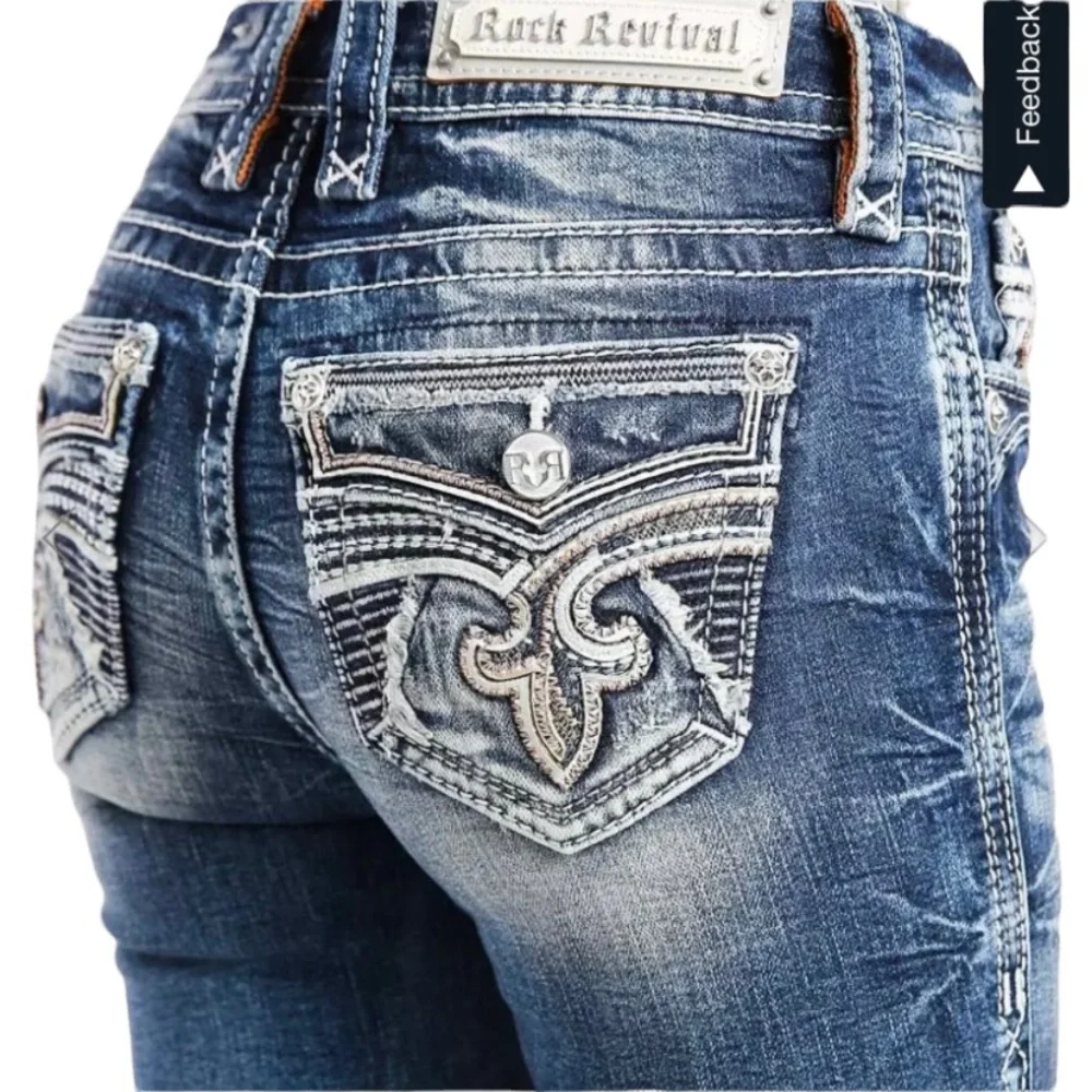 🚫SOLD🚫 BRAND NEW Rock Revival jeans women - Picture 4 of 15